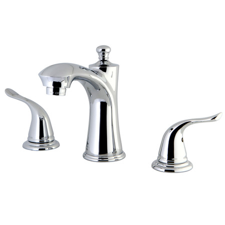 KINGSTON BRASS 8" Widespread Bathroom Faucet, Chrome KB7961YL